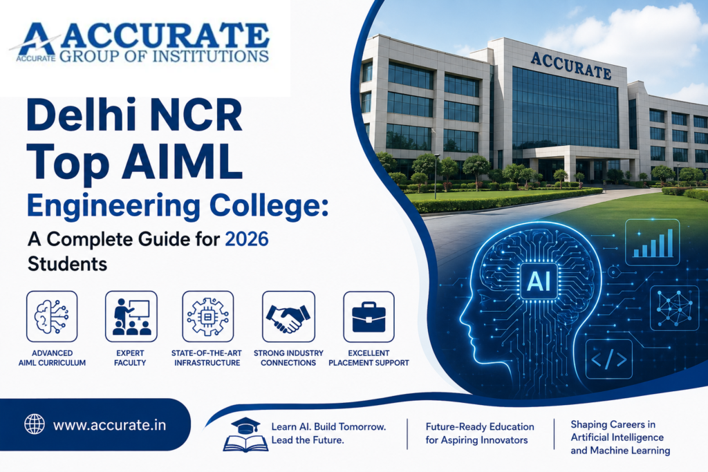 Delhi NCR Top AIML Engineering College: A Complete Guide for 2026 Students