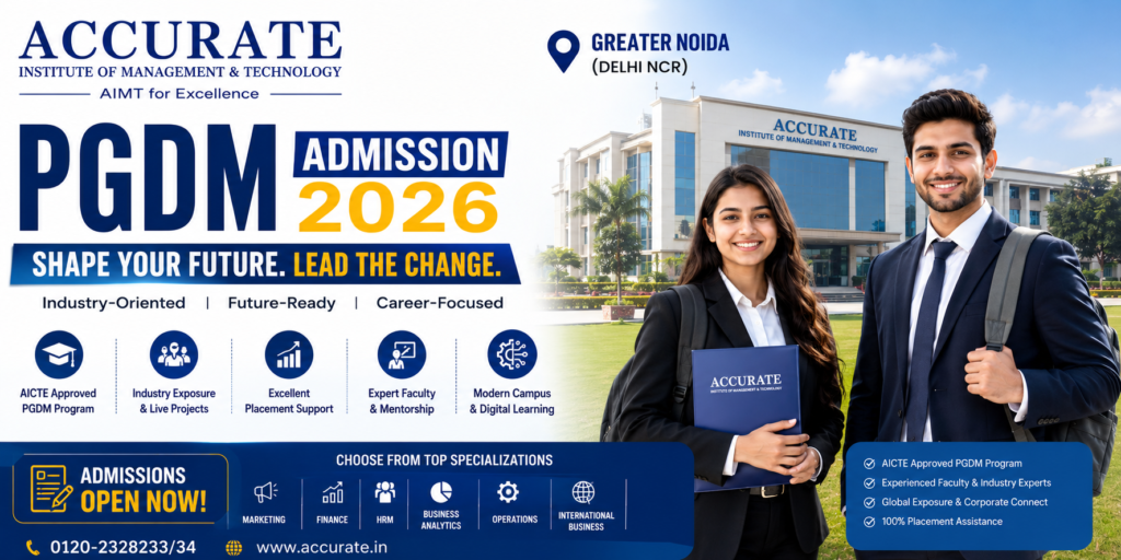 PGDM Admission 2026 in Greater Noida