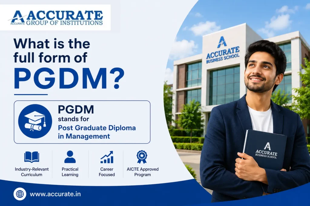 full form of pgdm