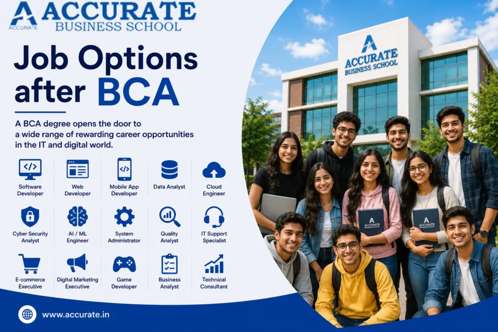 job options after bca