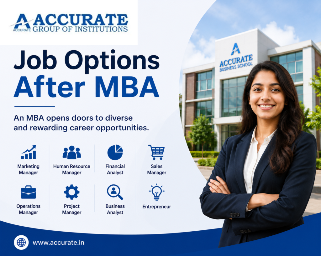 job options after mba