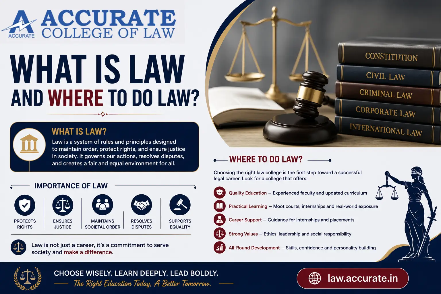 what is law and where to do law