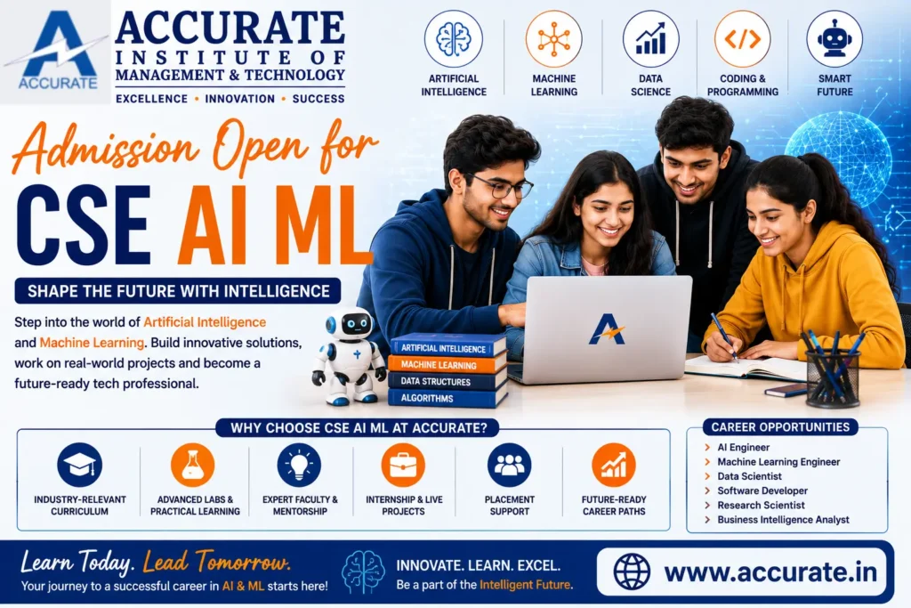 Admission Open for CSE AI ML