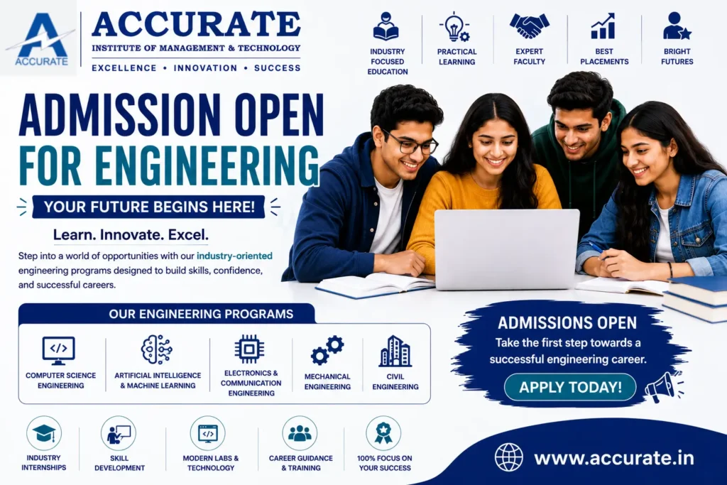 Admission Open for Engineering