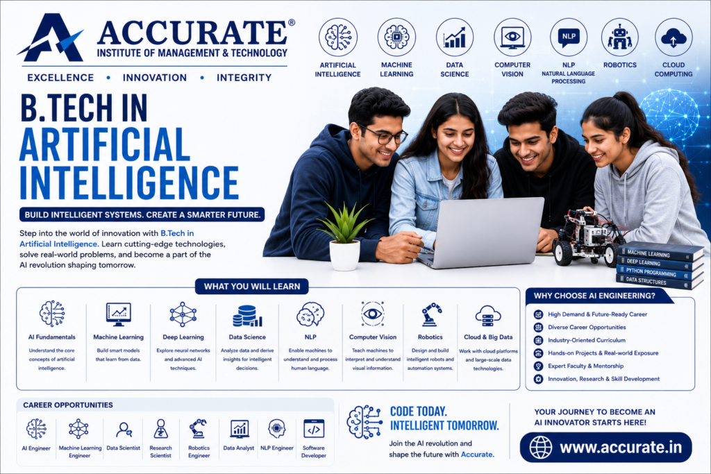 B.Tech in Artificial Intelligence