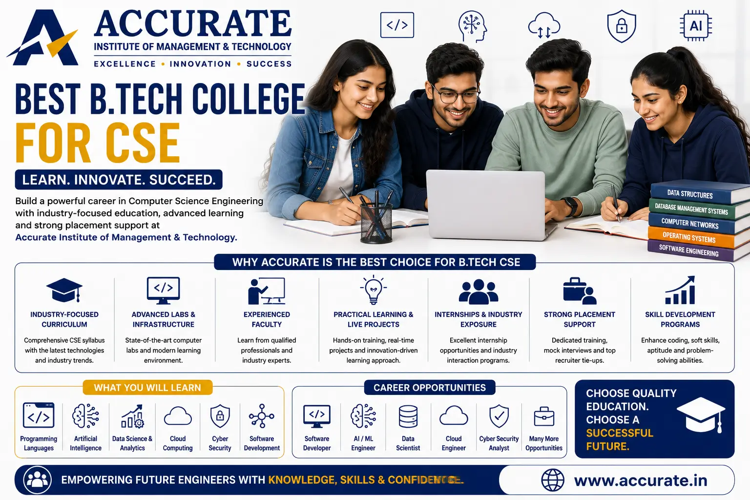 Best B.Tech College for CSE