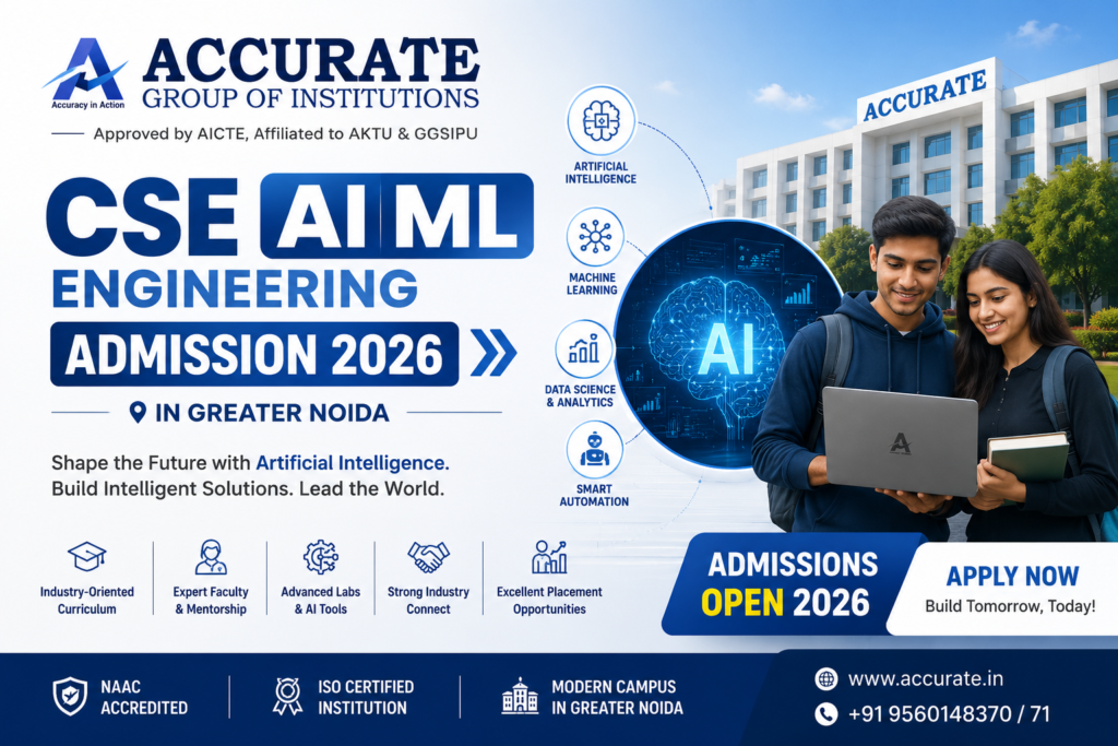 CSE AI ML Engineering Admission 2026 in Greater Noida