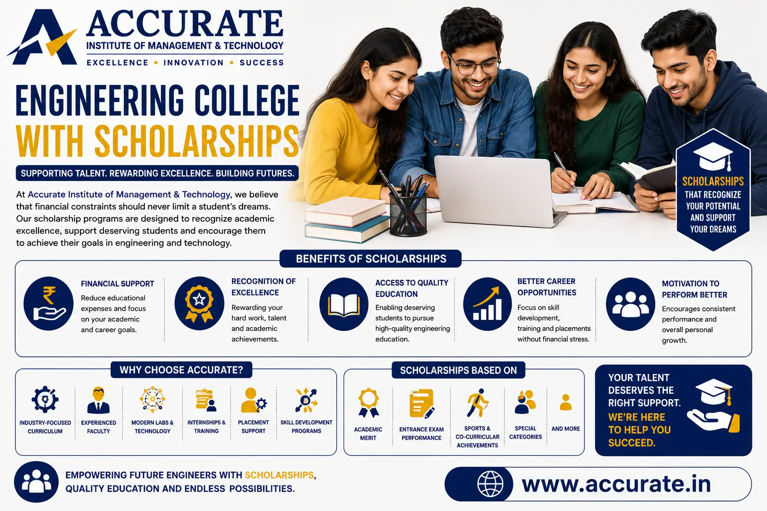 Engineering College with Scholarships