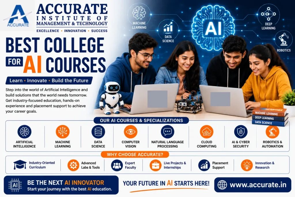 best college for ai courses
