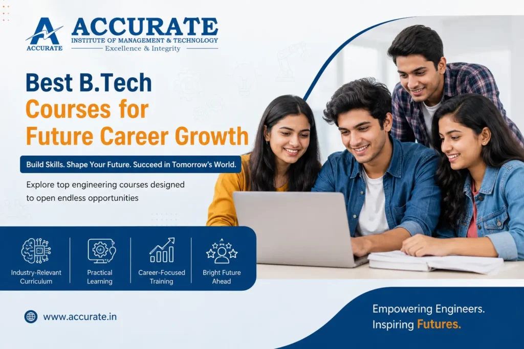 Best B.Tech Courses for Future Career Growth