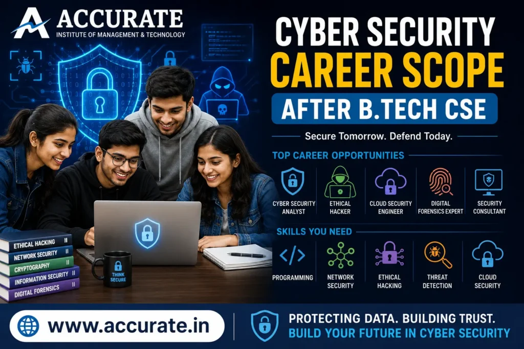 Cyber Security Career Scope After B.Tech CSE