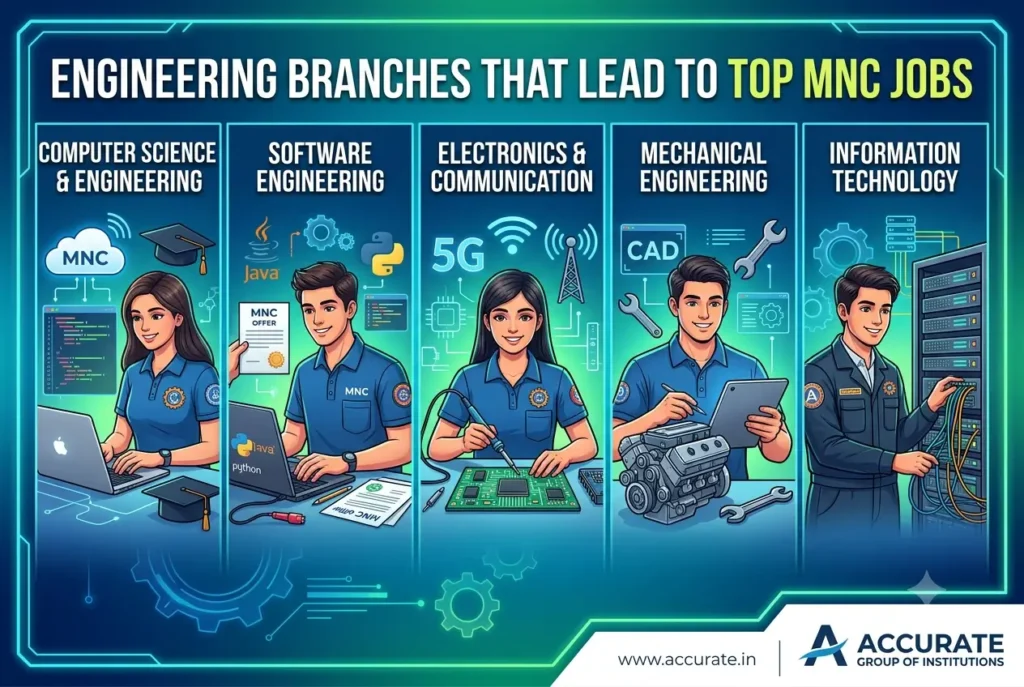 Engineering Branches That Lead to Top MNC Jobs