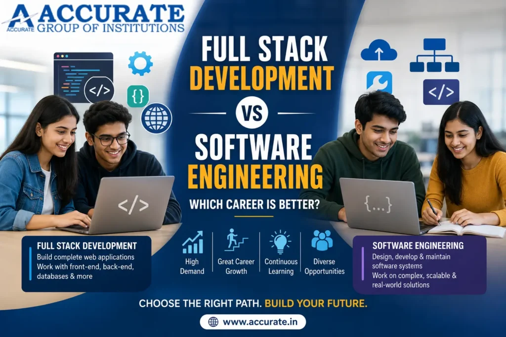 Full Stack Development vs Software Engineering Which Career Is Better