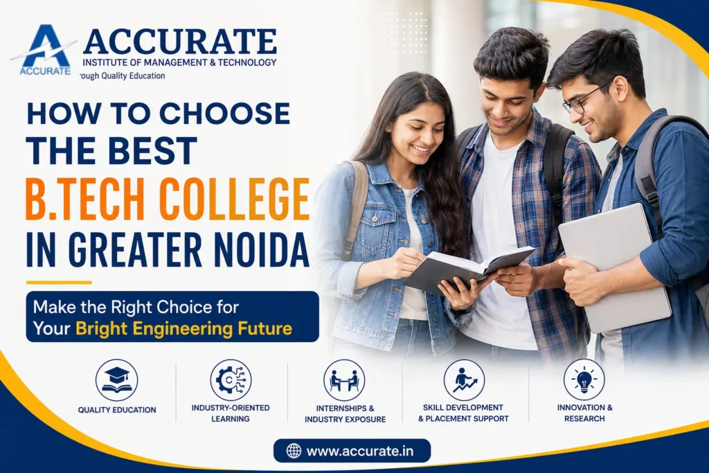 How to Choose the Best B.Tech College in Greater Noida