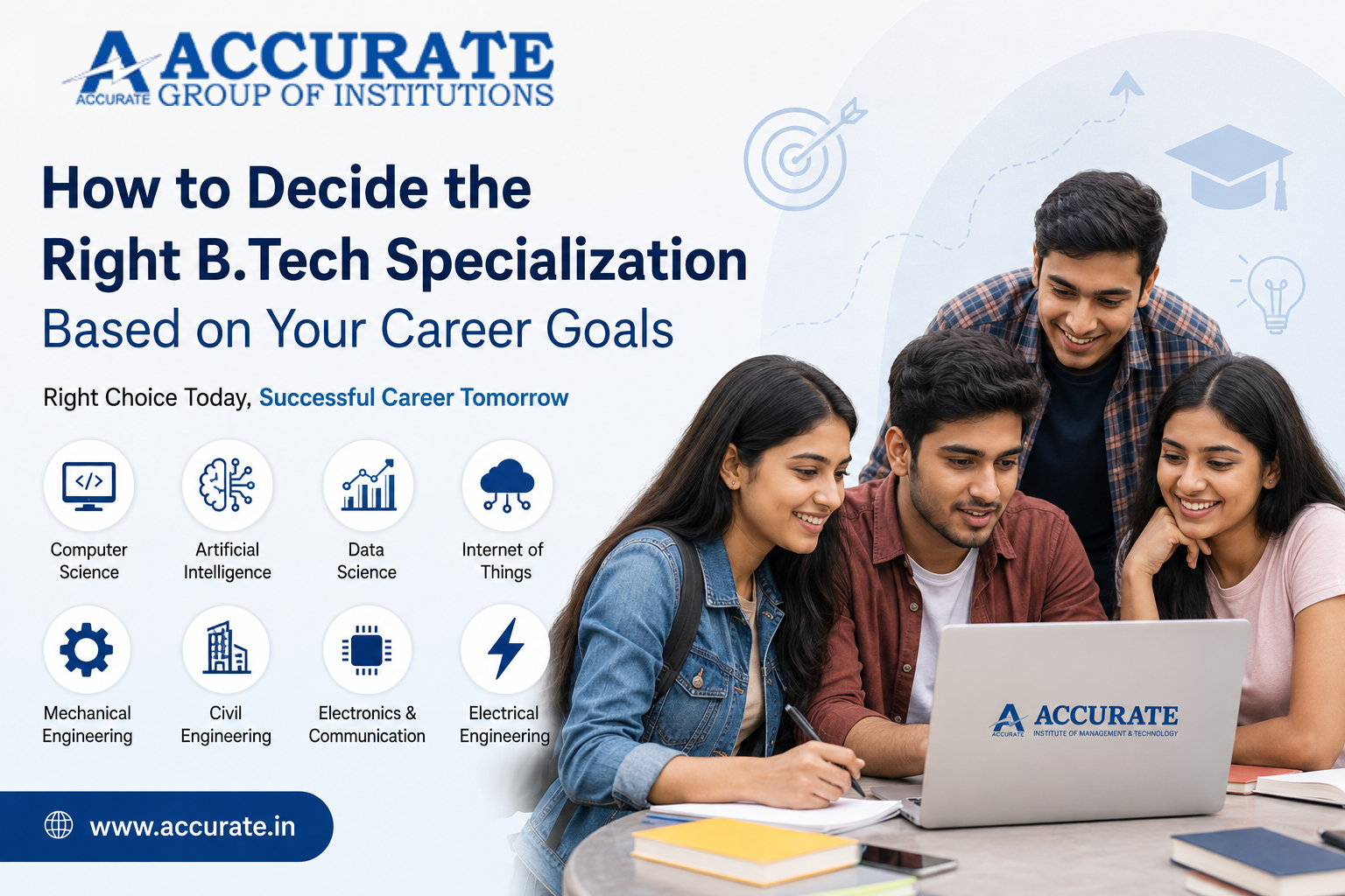 How to Decide the Right B.Tech Specialization Based on Your Career Goals