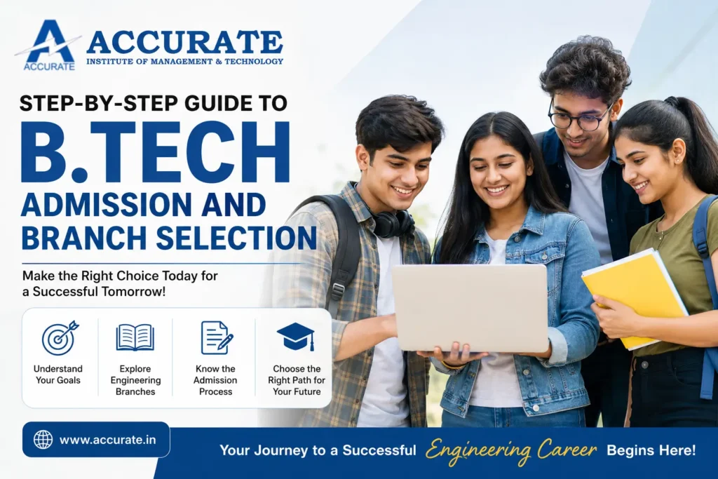 Step-by-Step Guide to B.Tech Admission and Branch Selection