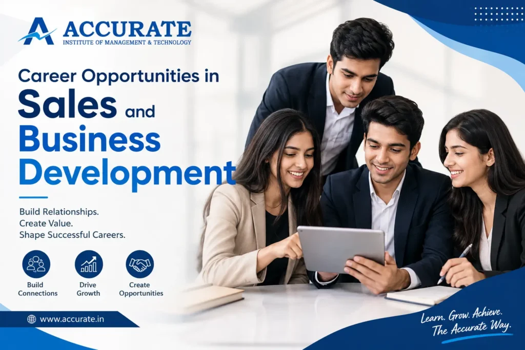 Career Opportunities in Sales and Business Development