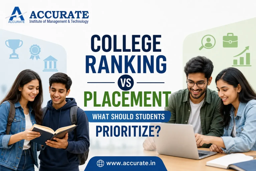 College Ranking vs Placement What Should Students Prioritize