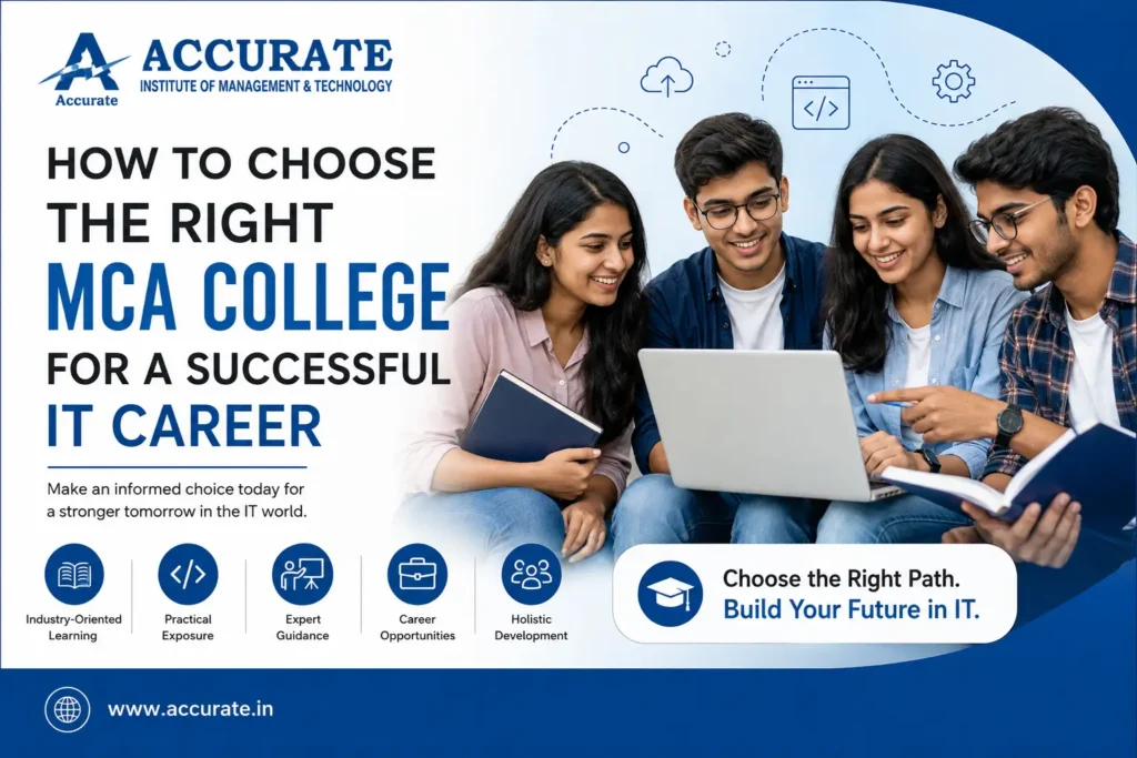 How to Choose the Right MCA College