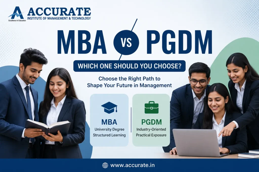 MBA vs PGDM