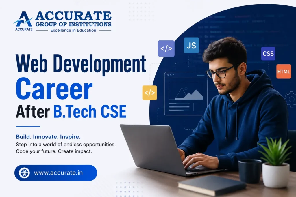 Web Development Career After B.Tech CSE
